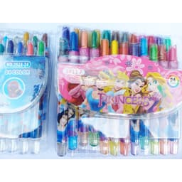 Thumbnail Bút Sáp Vặn 24 Màu Thân 12cm loại tốt, tô màu đẹp, dễ thương (Bé trai, Bé gái), dễ dàng bảo quản 2