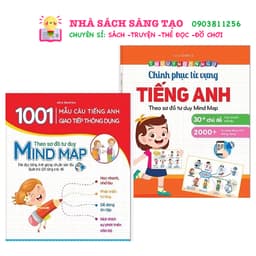 Thumbnail Sách - Combo 1001 Mẫu Câu Tiếng Anh Giao Tiếp Thông Dụng -SơĐồ Min Map- Chinh Phục Từ Vựng Tiếng Anh 1