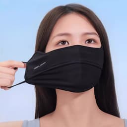 Thumbnail Mặt nạ chống nắng nữ CAMEL CROWN Mặt nạ chống nắng 3D Stereo Mặt nạ che nắng thể thao đi xe đạp nhỏ 3
