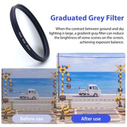Thumbnail Fonken Universal 67mm Điện Thoại Camera Lọc Ống Kính Kẹp CPL Phân Cực Cho Tất Cả Điện Thoại Thông Minh Bộ Lọc Ống Kính Máy Ảnh 2