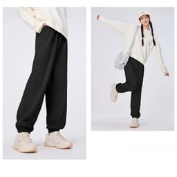 Thumbnail CAMEL CROWN Casual Sweatpants Nữ Cotton Mềm Chạy Bộ Quần Legging Thể Thao Rời 3