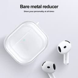 Thumbnail Vỏ bảo vệ trong suốt Fonken có vỏ bảo vệ TPU Carabiner cho Airpods 4 (2024) 4