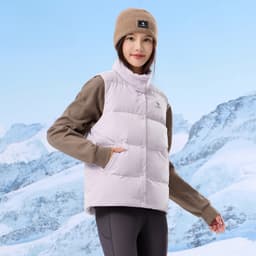 Thumbnail Áo khoác CAMEL CROWN Down 85% Duck Down Warm Down Áo khoác đệm Cotton ấm áp Áo ghi lê 3