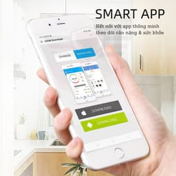 Thumbnail Cân điện tử, cân điện tử sức khỏe kết nối bluetooth phân tích chỉ số cơ thể, đo lường thông minh 1