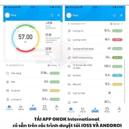 Thumbnail Cân điện tử, cân điện tử sức khỏe kết nối bluetooth phân tích chỉ số cơ thể, đo lường thông minh 2