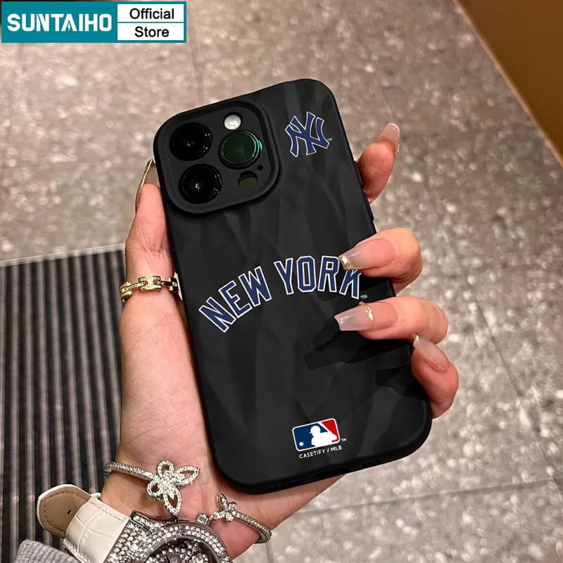 Ảnh Suntaiho Ốp Lưng iPhone Đẹp Thời Trang Độc Đáo Chữ Lưới Họa Tiết Ốp điện thoại Silicon Mềm Cao Cấp Chống Sốc Cho Iphone 16 15 14 13 12 11 Pro Max IP 7 8 Plus Iphon X Xs XR Xs Max Hàn quốc Ốp Lưng 4