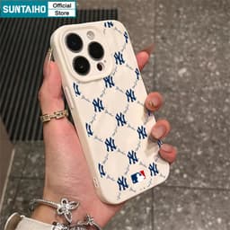 Thumbnail Suntaiho Ốp Lưng iPhone Đẹp Thời Trang Độc Đáo Chữ Lưới Họa Tiết Ốp điện thoại Silicon Mềm Cao Cấp Chống Sốc Cho Iphone 16 15 14 13 12 11 Pro Max IP 7 8 Plus Iphon X Xs XR Xs Max Hàn quốc Ốp Lưng 1