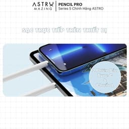 Thumbnail Bút Stylus AstroMazing Pencil Pro 6 chống chạm nhầm vẽ nét thanh đậm cho iPad 3