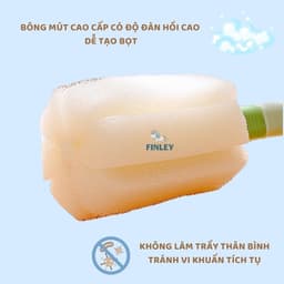 Thumbnail Cọ rửa bình sữa, cọ rửa ly cốc FINLEY Moonie 4 màu, tay cầm kéo dài 4 mức tới 35cm, cọ được ly cao 2