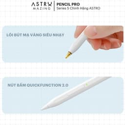 Thumbnail Bút Stylus AstroMazing Pencil Pro 6 chống chạm nhầm vẽ nét thanh đậm cho iPad 1