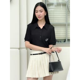Thumbnail JOVEN Áo Thun Nữ Almia Polo Túi Thêu 2