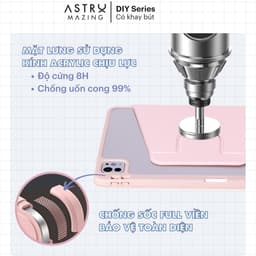 Thumbnail Bao da iPad AstroMazing xoay 360 tháo rời nam châm độ chống sốc cho Pro 11 Air 4 5 6 Gen 10 2