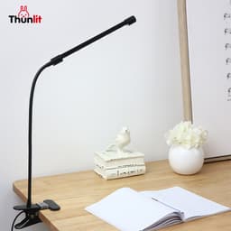 Thumbnail Đèn kẹp đầu giường Thunlit có ống mềm kim loại 7W cắm USB 10 độ sáng 3 nhiệt độ màu 2
