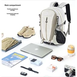 Thumbnail Ba lô du lịch sức chứa lớn CAMEL CROWN đi bộ đường dài ngoài trời Túi leo núi nhẹ 3