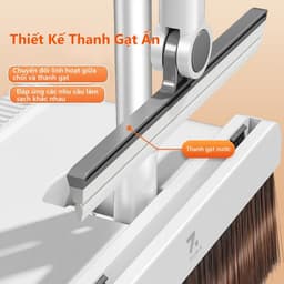 Thumbnail Bộ Chổi Quét Nhà Thông Minh Kèm Hốt Rác Gạt Nước C3 Bộ Dụng Cụ Vệ SInh Zolele - Chính Hãng 4