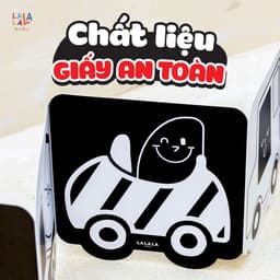 Thumbnail Bộ Thẻ Gấp Ziczac Kích Thích Thị Giác Cho Bé Sơ Sinh Lala Visual - Lalala Baby 2