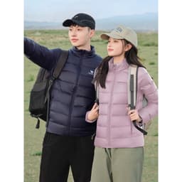 Thumbnail Áo khoác CAMEL CROWN Light Down dành cho nam và nữ Cổ đứng Slim Fit Áo khoác dày ấm áp 3