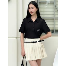 Thumbnail JOVEN Áo Thun Nữ Almia Polo Túi Thêu 4