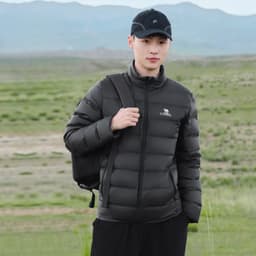 Thumbnail Áo khoác CAMEL CROWN Light Down dành cho nam và nữ Cổ đứng Slim Fit Áo khoác dày ấm áp 4