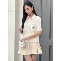 Thumbnail JOVEN Áo Thun Nữ Almia Polo Túi Thêu 1