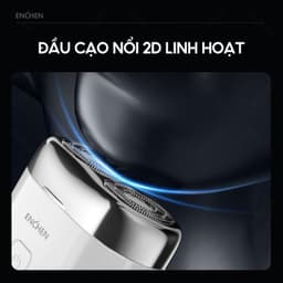 Thumbnail Máy cạo râu Enchen Mini Pro - chống nước - lưỡi dao tự mài - lưới kép linh hoạt - BH 6 tháng 2