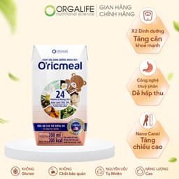 Thumbnail 3 Hộp Soup sữa dinh dưỡng Oricmeal cho trẻ biếng ăn, giúp tăng cân, phát triển trí não 1