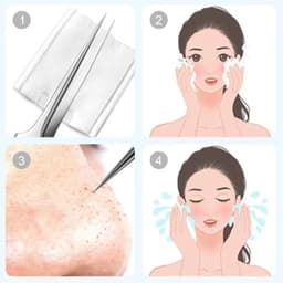 Thumbnail Nhíp Fecong, Bộ loại bỏ mụn đầu đen bằng thép không gỉ Fecong 3 nhíp, Nhíp tẩy mụn đầu đen chuyên nghiệp, Bộ dụng cụ tẩy mụn đầu đen & vắt bằng thép không gỉ 4