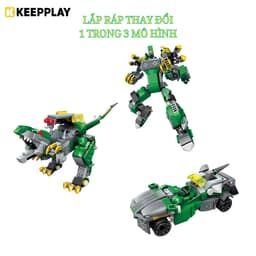Thumbnail Đồ chơi lắp ráp, xếp hình K Keepplay 42115 - Robot xanh biến hình (329 mảnh ghép) 2