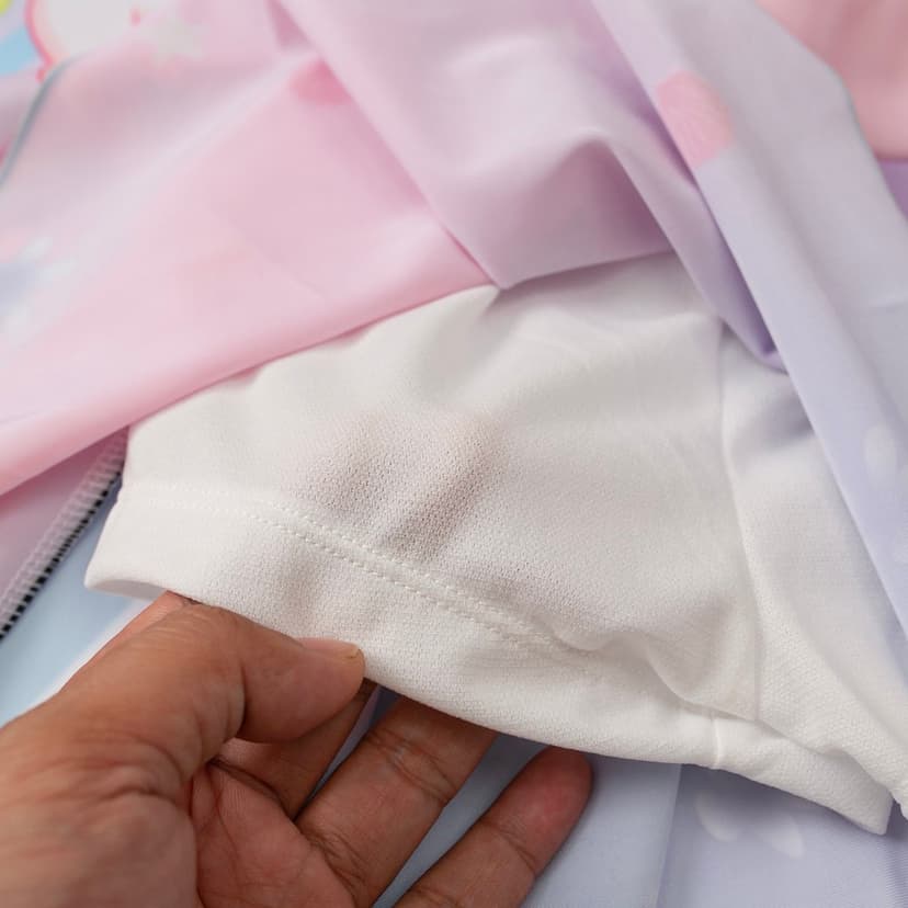 Ảnh Bộ bơi Bé gái chống nắng, nhanh khô LITIBABY kèm chân váy size 3 đến 10 tuổi 4