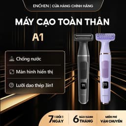 Thumbnail Máy cạo toàn thân đa năng Enchen A1 - chống nước - lưỡi dao thép không gỉ - 3 in 1 - BH 6 tháng 1