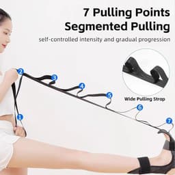 Thumbnail Dây đeo kéo dài Izzila có vòng và bàn chân có thể tháo rời, Cáng Izzila Fascia đã qua sử dụng, Dây đeo chân Izzila, Dây co giãn Izzila cho cáng tập Yoga chân & bắp chân, Huấn luyện linh hoạt 2
