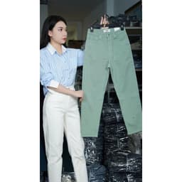 Thumbnail TTTHAO - Quần Jeans Nữ Dáng Baggy Cao Cấp dài 92cm Cạp Cao Hàng VNXK J9 2