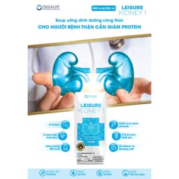 Thumbnail Leisure Kidney 1 - Soup Uống Dinh Dưỡng Công Thức Tối Ưu Cần Giảm Protein 1