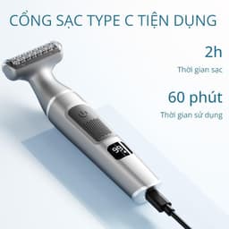 Thumbnail Máy cạo toàn thân đa năng Enchen A1 - chống nước - lưỡi dao thép không gỉ - 3 in 1 - BH 6 tháng 4