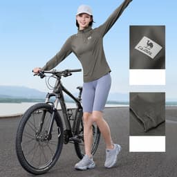 Thumbnail Áo thun dài tay CAMEL CROWN Yoga Áo nỉ nam nữ ấm áp Slim Fit thể thao hàng đầu 4