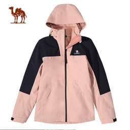 Thumbnail Áo khoác CAMEL CROWN quần áo ngoài trời chống thấm nước và chống gió ba trong một dành cho nữ 1