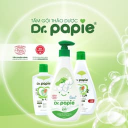 Thumbnail Sữa Tắm Thảo Dược Dr.Papie Tạo Bọt, Chiết Xuất Trà Shan Tuyết, Giảm Mẩn Ngứa, Rôm Sảy, Làm Sạch, Mát Da Bé 300ml 1