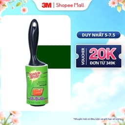 Thumbnail Cây lăn bụi 56 lớp 3M™ Scotch-Brite™, xé dễ dàng, không để lại keo, 1 cây, 10cmx4.6m, Giúp lấy sạch bụi bẩn 1