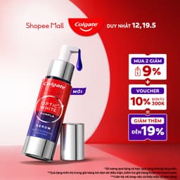 Thumbnail Tinh chất trắng răng tăng cường Colgate Optic White Purple Serum-Trung hòa sắc vàng, rạng rỡ tức thì 40ML 1