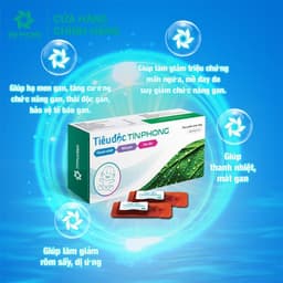 Thumbnail TPBVSK Tiêu Độc Tín Phong Giúp Hỗ Trợ Thanh Nhiệt, Mát Gan An Toàn Tiện Lợi Hộp 18 Ống 3