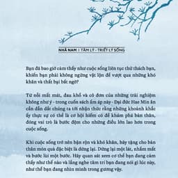 Thumbnail Sách - Khi mọi điều không như ý (Hae Min) (Nhã Nam) 2