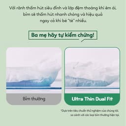 Thumbnail Combo 4 Bịch Tã/Bỉm Quần NABIZAM ULTRA THIN 4 Mùa Mỏng Mềm Hơn, Thấm Hút Nhanh Hơn Size Cho Bé 6-24kg 4