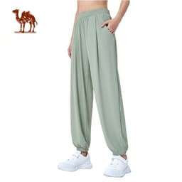 Thumbnail Quần thể thao CAMEL CROWN chống nắng cảm giác mát lạnh lụa băng thoáng khí thường ngày cho nữ 1