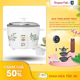 Thumbnail Nồi cơm điện Toshiba RC-18MH(F) - 1.8 Lít - Nắp rời - Lòng nồi hợp kim chống dính - Hàng chính hãng 1