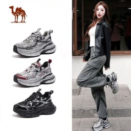 Thumbnail Giày thể thao đế dày CAMEL CROWN Retro Giày thể thao nữ tăng chiều cao 1