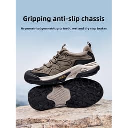 Thumbnail Giày Nam CAMEL CROWN Giày Thể Thao Chống Trơn Trượt Giày Leo Núi Ngoài Trời Đi Bộ Đường Dài 4