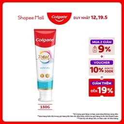 Thumbnail Kem đánh răng Colgate Total sạch sâu bảo vệ, ngăn ngừa 8 vấn đề răng miệng 150g/ tuýp 1