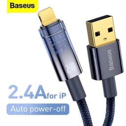 Thumbnail Dây cáp sạc nhanh BASEUS 2.4A thích hợp cáp sạc nhanh cho ip 13 Pro Max 12 11 1