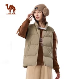 Thumbnail Áo khoác CAMEL CROWN Down 85% Duck Down Warm Down Áo khoác đệm Cotton ấm áp Áo ghi lê 1