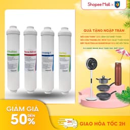 Thumbnail Lõi lọc nước Toshiba 4 lõi chức năng - Thời gian thay lõi 12 tháng - Hàng chính hãng 1